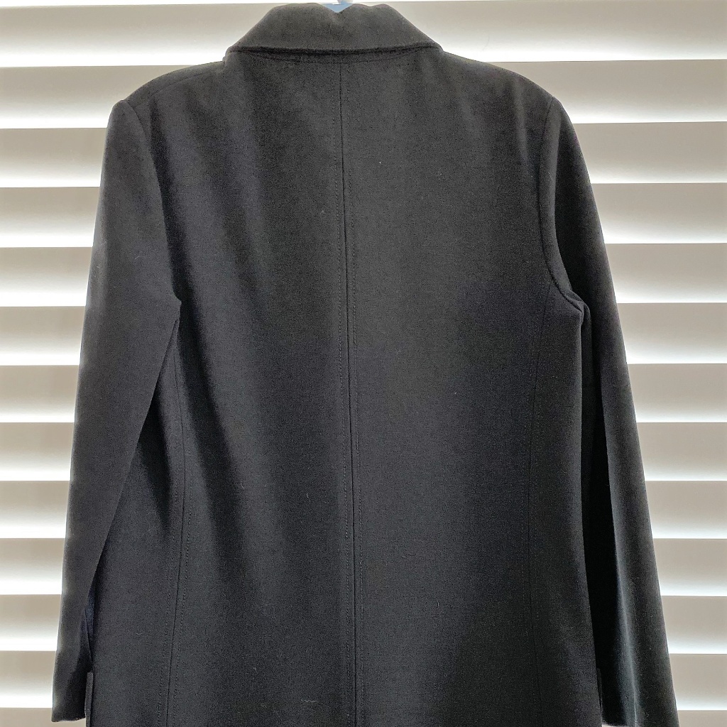 Theory Long-Sleeve A-Line Sheath Button-Downdress